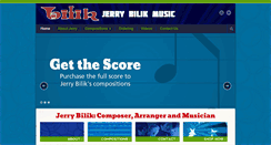 Desktop Screenshot of jerrybilikmusic.com