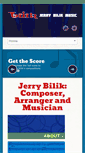 Mobile Screenshot of jerrybilikmusic.com